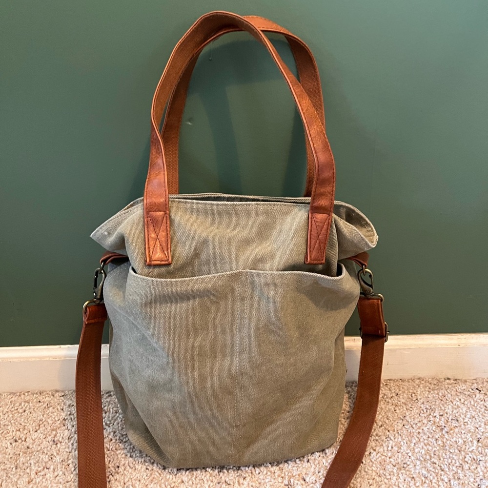 Simple Modern canvas tote